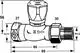 Regulierventil in Durchgangsform von IMI Hydronic Engineering, mit mehreren Anschlüssen, Skala zur Einstellung und kompaktem Design.